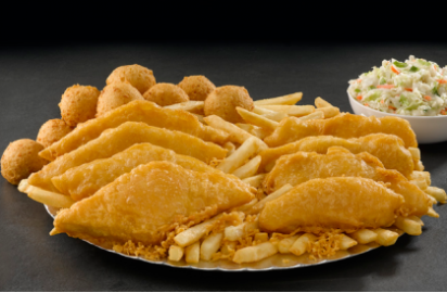 Order 8 Piece Fish or Chicken Meal food online from Long John Silver's store, Springfield on bringmethat.com