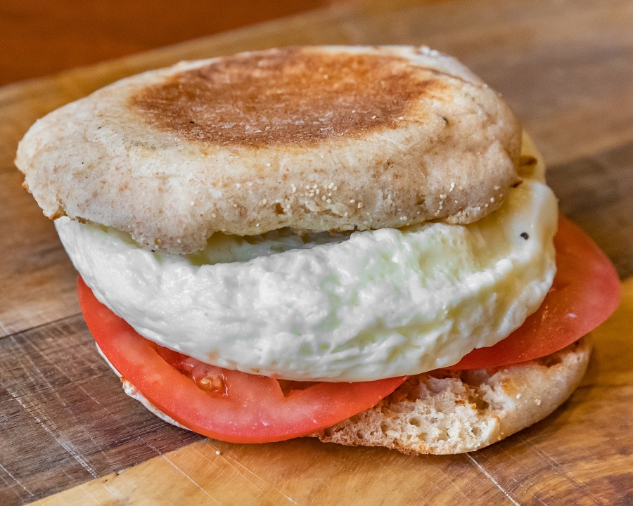 Order The Skinny Egg Sandwich food online from Brewed Awakening store, Warwick on bringmethat.com