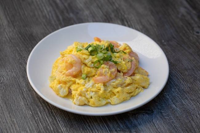 Order 蝦仁滑蛋 Chinese Style Shrimp Omelette food online from Phoenix Chinese Cuisine store, Los Angeles on bringmethat.com