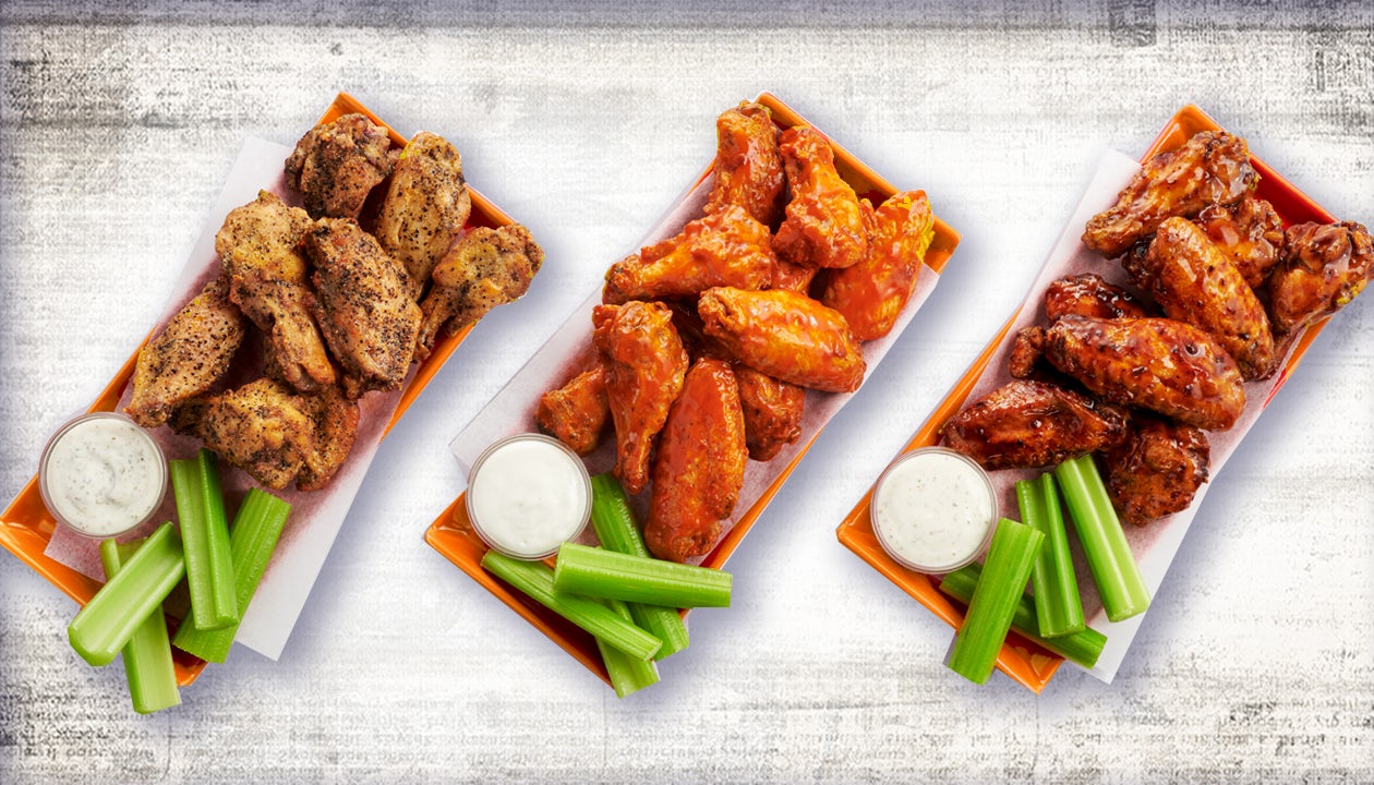 Order Traditional Wings food online from Pasqually's Pizza & Wings store, Goldsboro on bringmethat.com