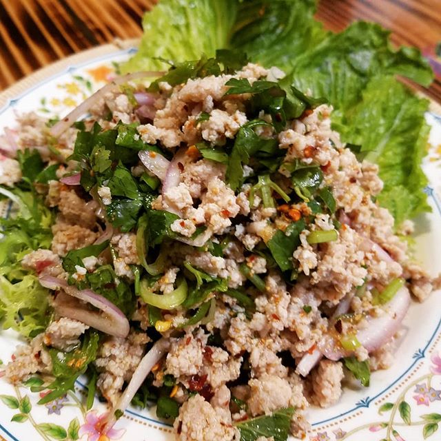 Order Larb Gai food online from Ghin Khao Eat Rice store, Chicago on bringmethat.com
