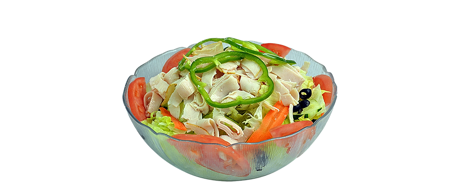 Order Turkey Breast Salad food online from Larrys Giant Subs store, Jacksonville on bringmethat.com