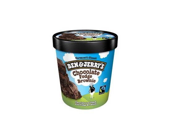 Order Ben & Jerry’s Chocolate Fudge Brownie Pint food online from Tesoro 2go store, Anchorage on bringmethat.com