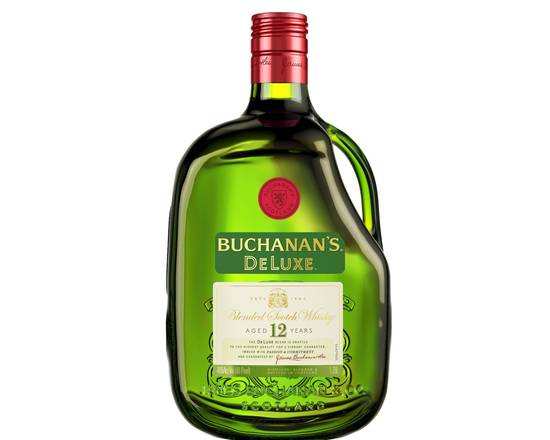 Order Buchanan deluxe 12yr 1.75L food online from House Of Wine store, New Rochelle on bringmethat.com