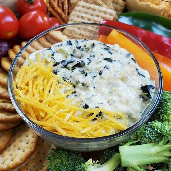 Order Spinach & Artichoke Dip food online from What A Crock Meals to GO store, Brookhaven on bringmethat.com