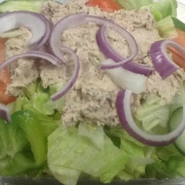 Order Tuna  Salad food online from Charlies Pizza Cafe store, Allston on bringmethat.com