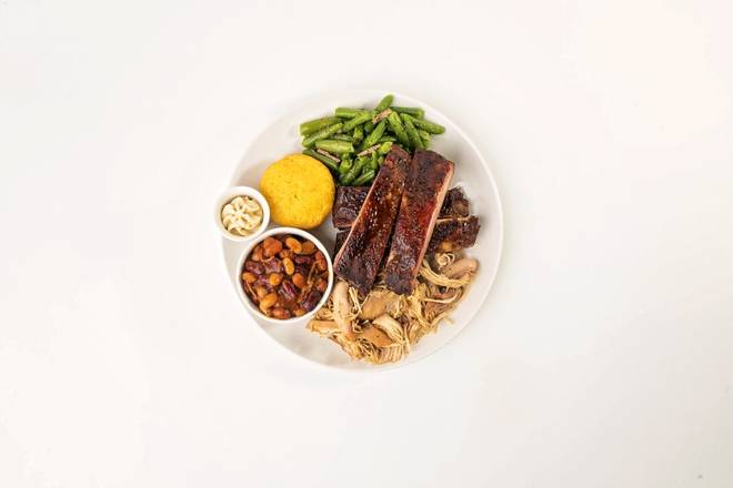 Order The Kansas City Platter food online from Old Carolina Barbecue Company store, Rocky River on bringmethat.com