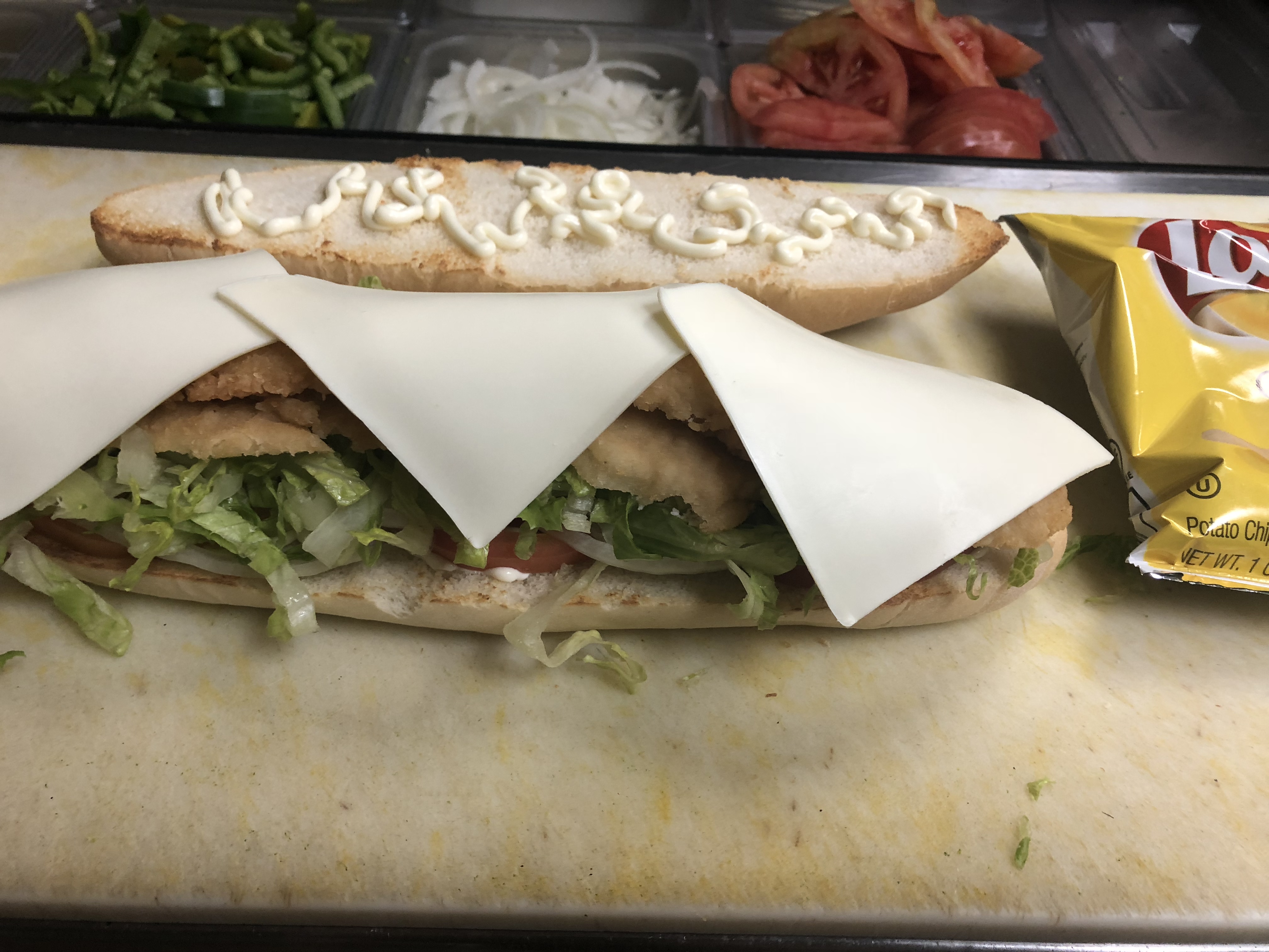 Order Chicken Cutlet Sub food online from Noho Pizza store, Albany on bringmethat.com