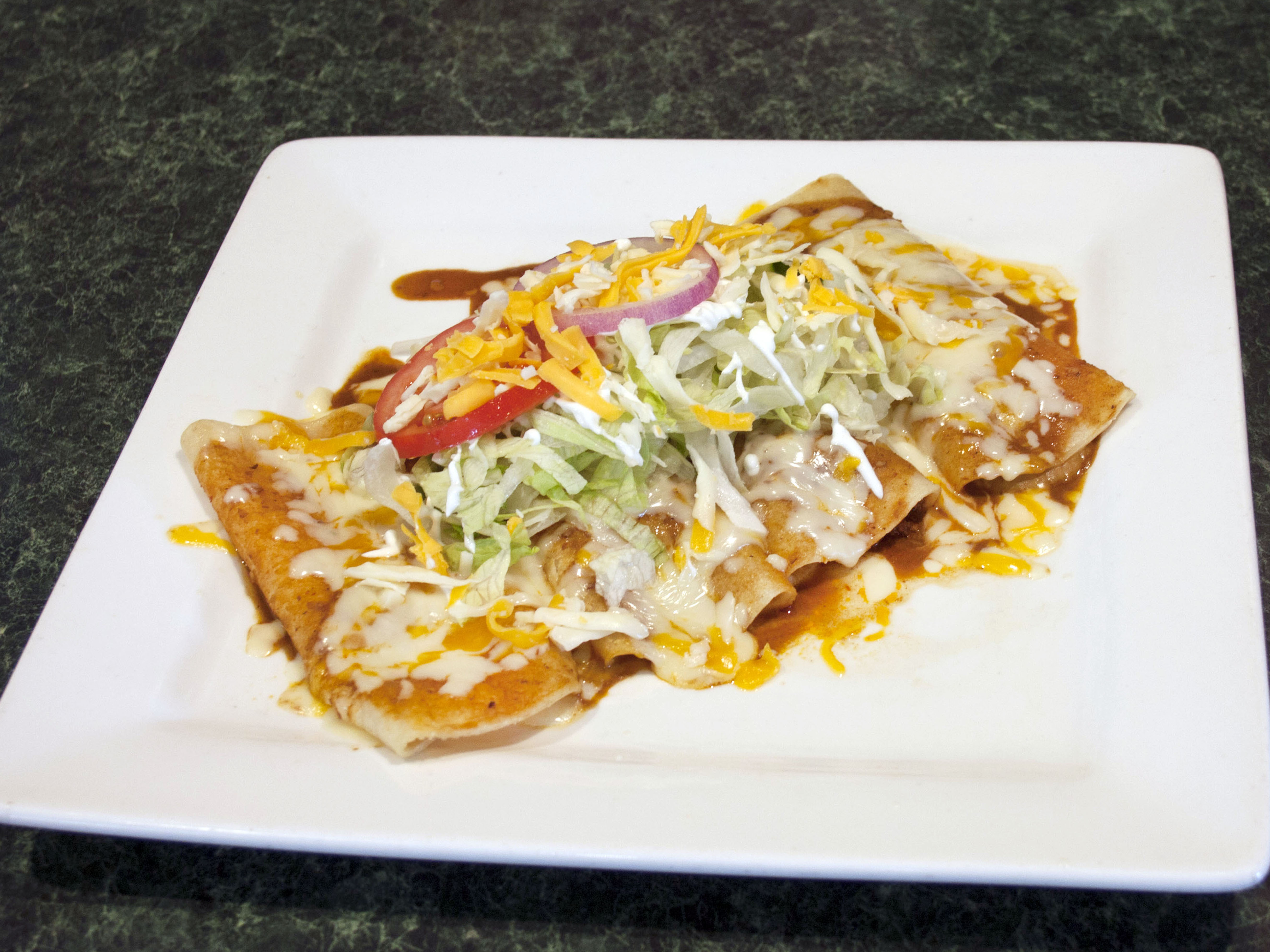 Order Enchiladas Rancheras food online from La Cascada Mexican Restaurant store, Logan on bringmethat.com