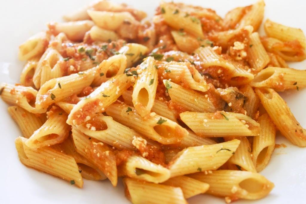 Order Penne Sicilian - Pasta food online from Drake Pizza store, Allentown on bringmethat.com