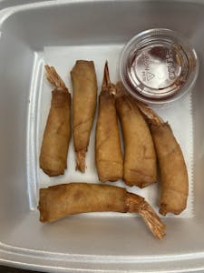 Order 12. Shrimp Roll (6) food online from Lisu's Thai Taste | Roseville store, Roseville on bringmethat.com