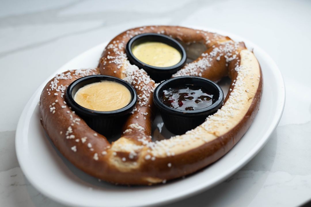 Order Oven Baked Soft Pretzel food online from Central Kitchen store, Euless on bringmethat.com