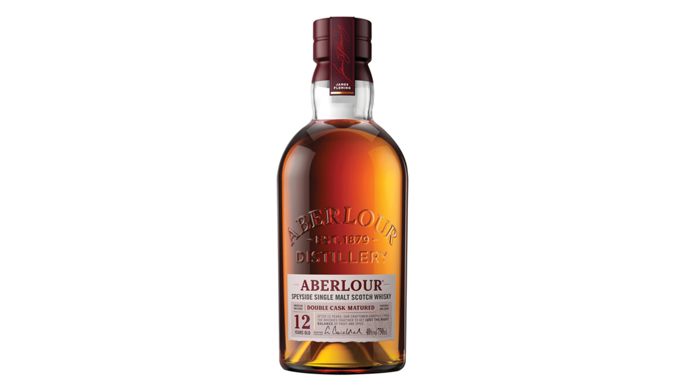 Order Aberlour Highland Single Malt Scotch Whisky Double Cask Matured 12 Year 750mL food online from Dimension Liquor store, Lake Forest on bringmethat.com