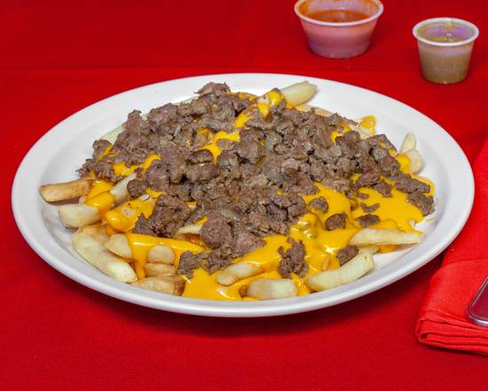Order Cheese Steak Fries food online from Raymond's Tacos store, Chicago on bringmethat.com