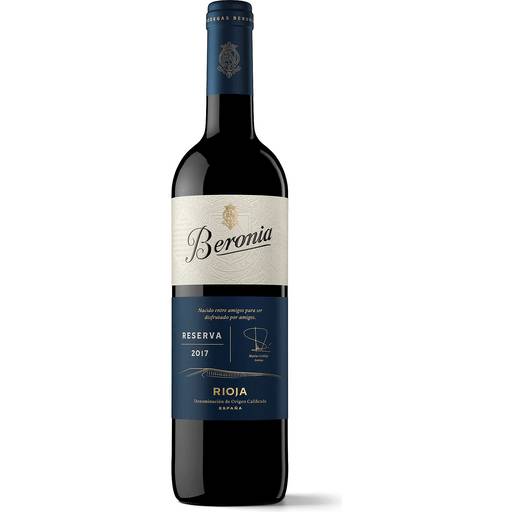 Order Beronia Reserva Rioja (750 ML) 141653 food online from Bevmo! store, San Rafael on bringmethat.com
