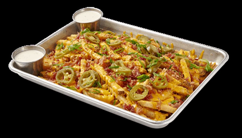 Order Small Loaded Cheddar Fries food online from BoomerJack's Grill & Bar store, Bedford on bringmethat.com
