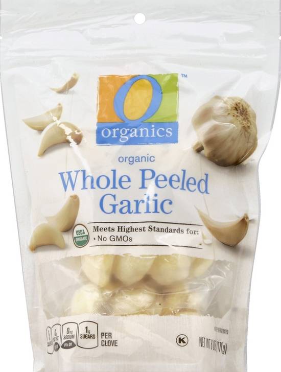Order O Organics · Organic Whole Peeled Garlic (6 oz) food online from Safeway store, Reston on bringmethat.com