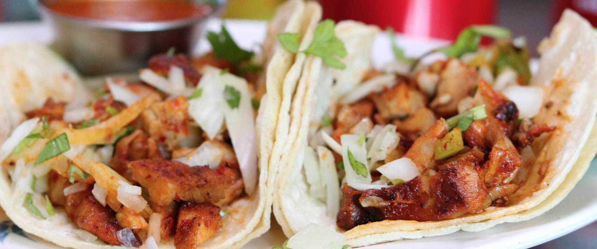Order Tacos food online from Naomi Pupuseria & Restaurant store, Los Angeles on bringmethat.com