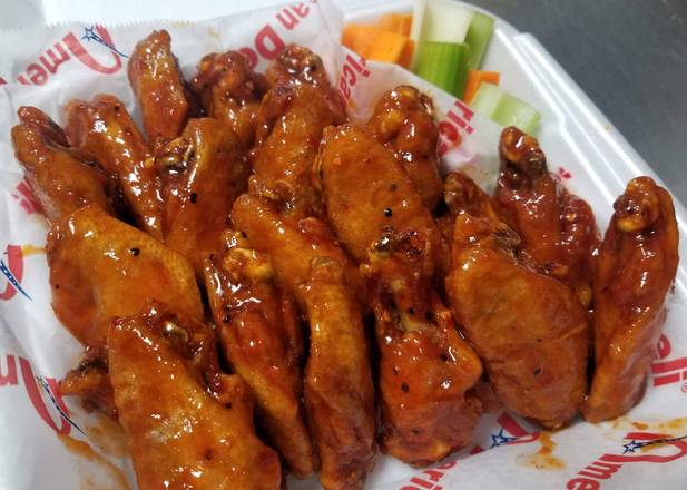 Order 30pc Wings ONLY food online from American Deli store, Inglewood on bringmethat.com