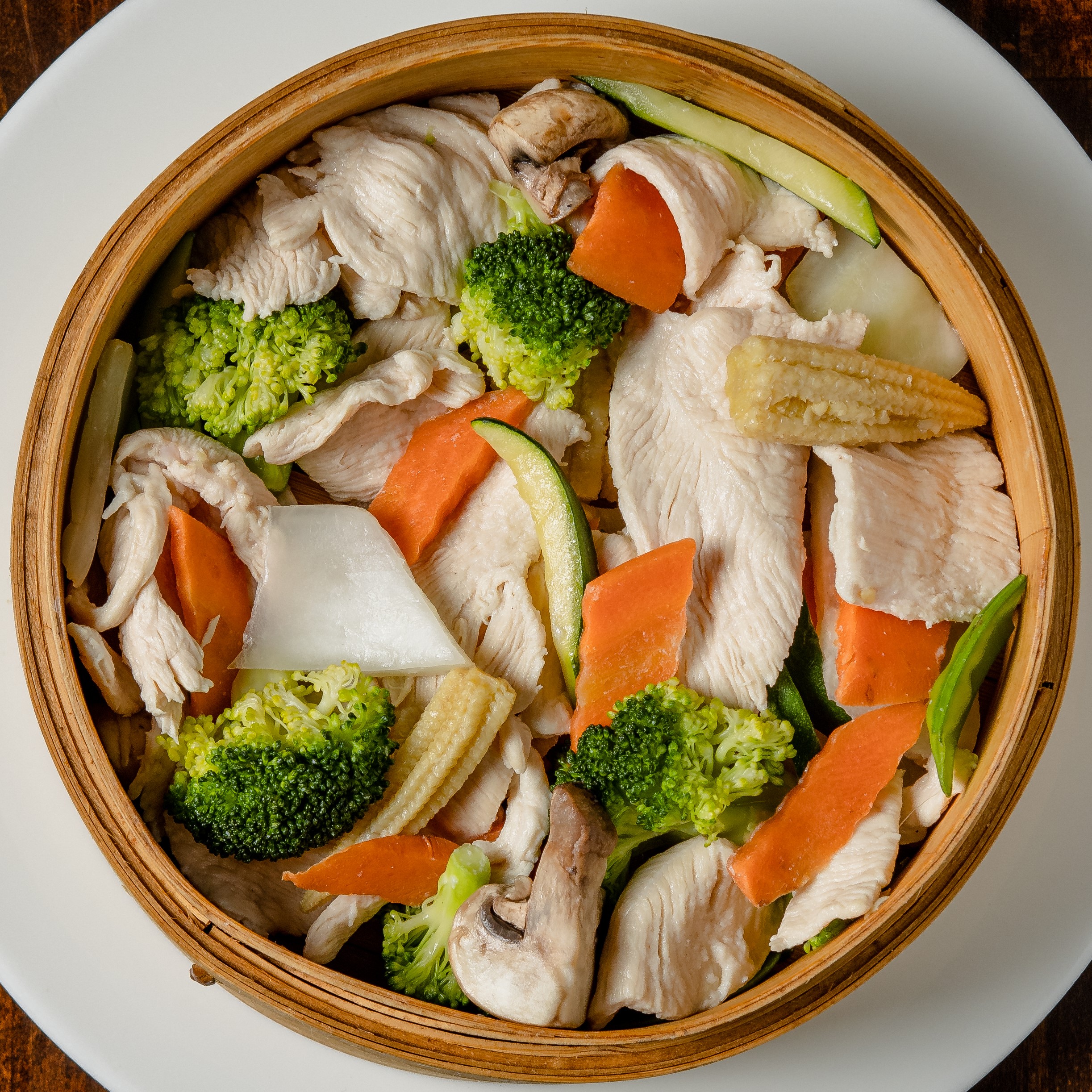 Order  Steamed Chicken & Mixed Vegetables food online from Sweet Mandarin store, Glen Cove on bringmethat.com