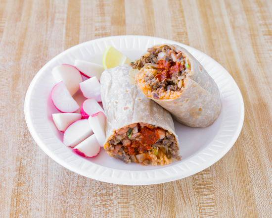 Order Burrito food online from Taco Boy store, Anaheim on bringmethat.com