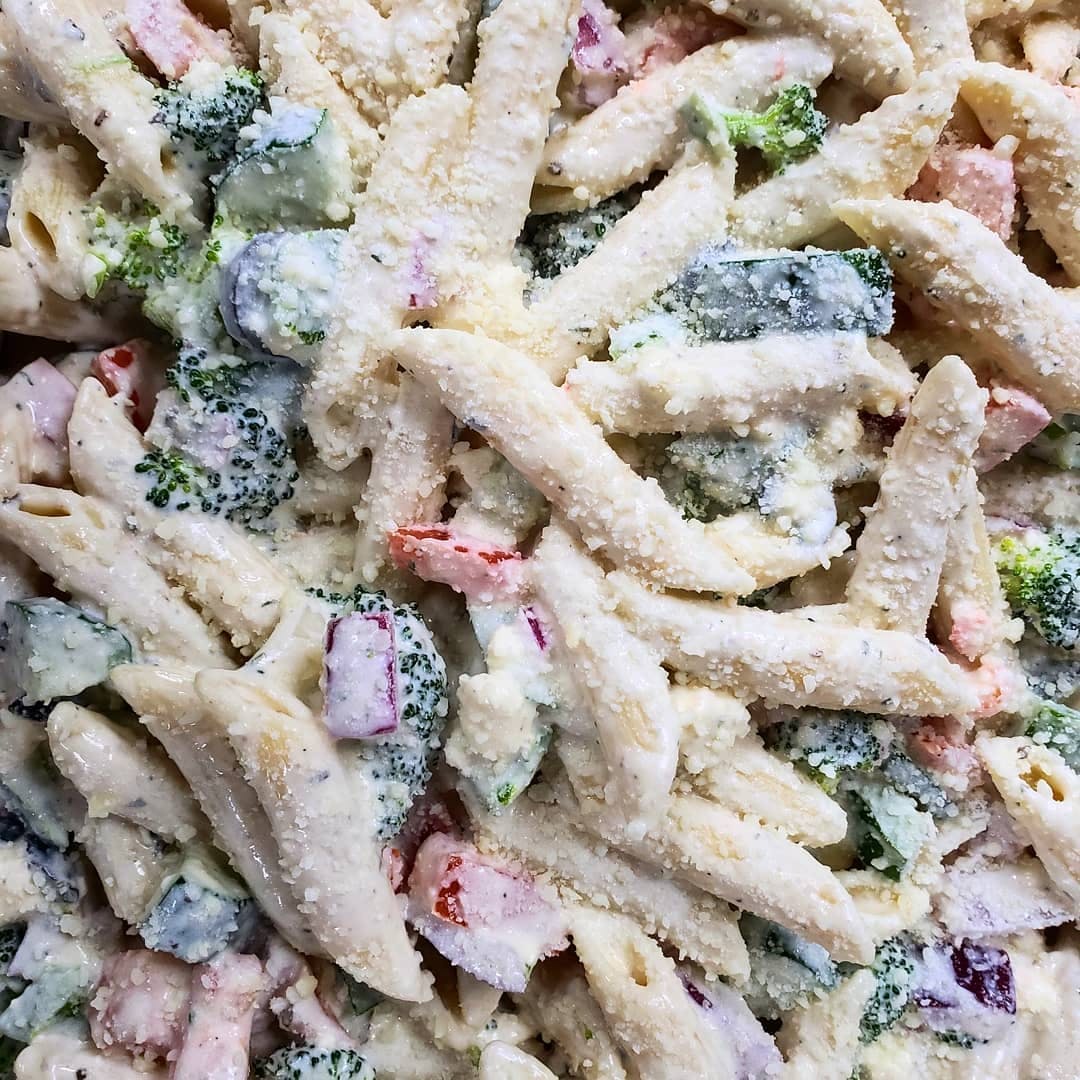 Order Ultimate Pasta Salad - Small (Serves 1-2) food online from Zino's Subs & Pizza store, Madison Heights on bringmethat.com