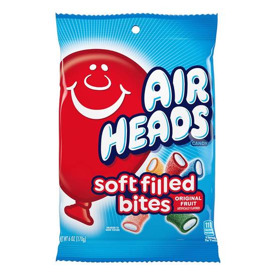 Order Airheads Candy Assorted Tangy Fruit Flavors Soft Filled Bites (6 oz) food online from Rite Aid store, Yamhill County on bringmethat.com