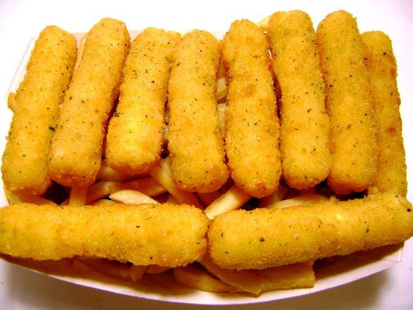 Order Mozarella Cheese Sticks food online from Star Gyros store, Chicago on bringmethat.com