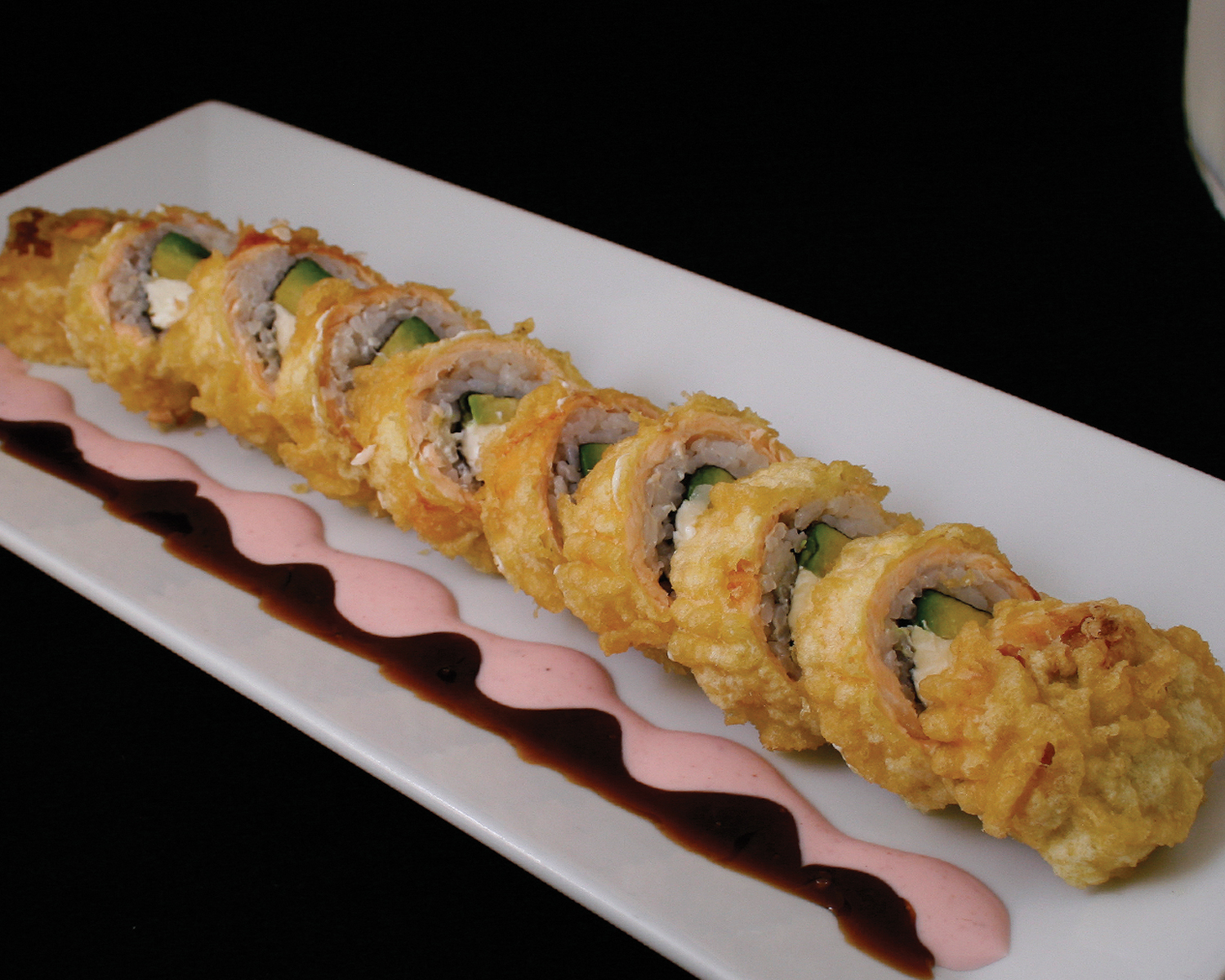 Order Philadelphia Special Fried Roll food online from Sushi Lover store, Belmont on bringmethat.com