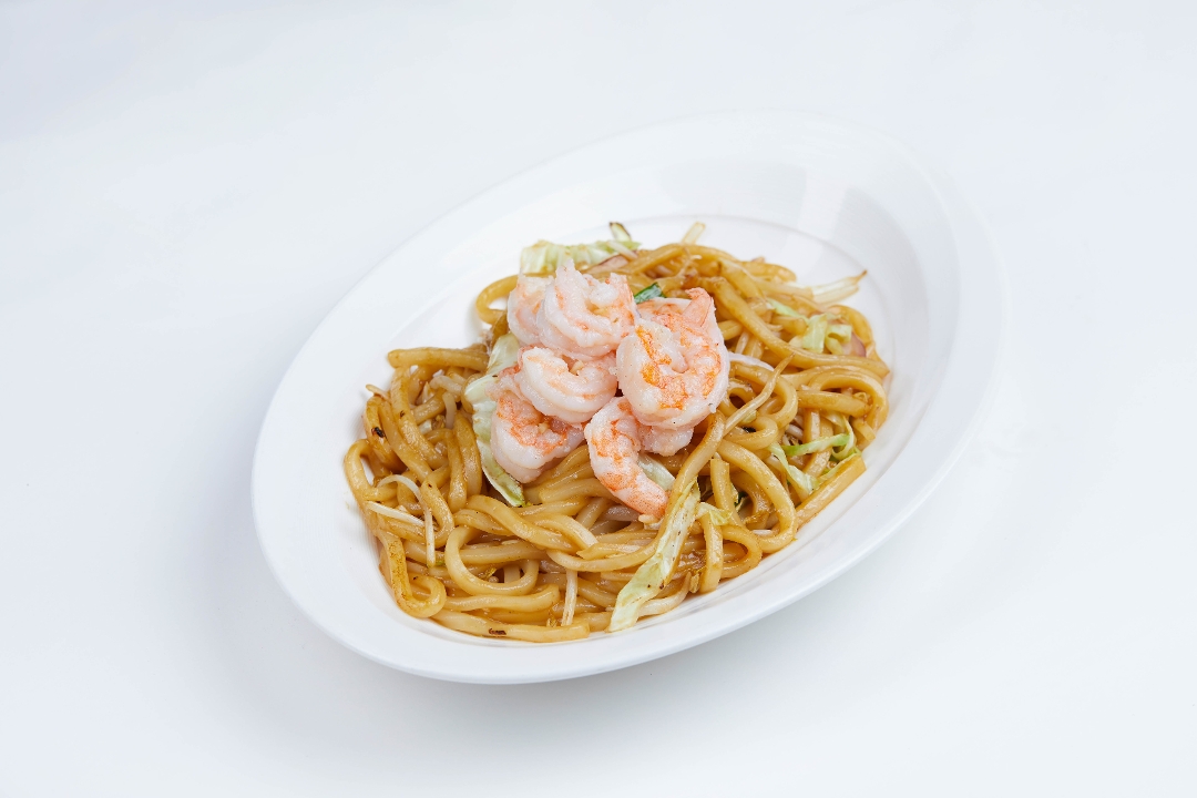 Order Stir-fried Udon w/Shrimp food online from Moca store, Hewlett on bringmethat.com