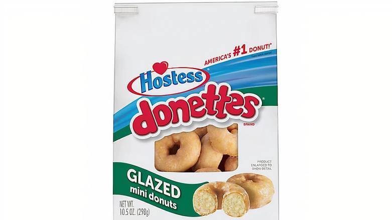 Order Hostess Donettes Glazed Mini Donuts food online from Mac On 4th store, Alton on bringmethat.com
