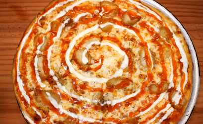 Order Spicy Buffalo Chicken Pizza food online from Stefano's Brooklyn Pizza store, Harlingen on bringmethat.com