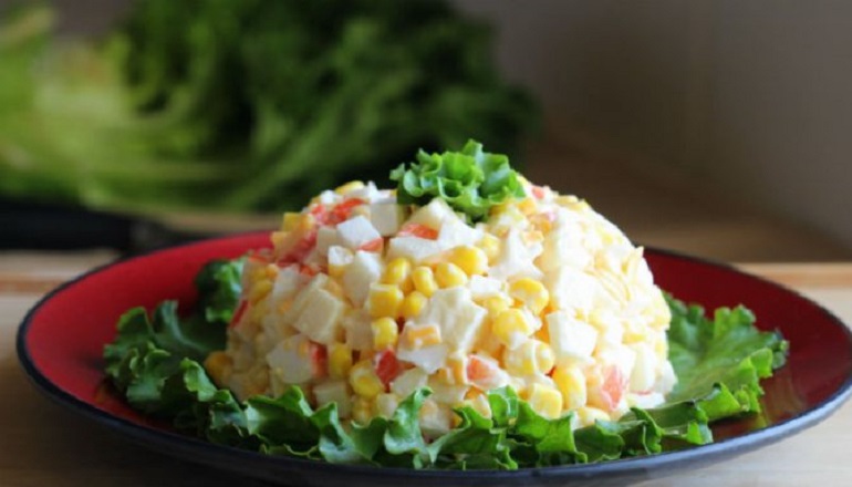 Order Crab Salad food online from Masha and the Bear store, Aurora on bringmethat.com
