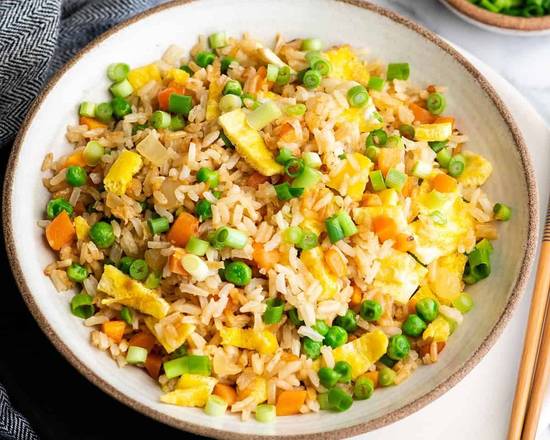 Order Vegetable Fried Rice 復.        .    . 素菜炒饭 food online from China Boy store, Washington on bringmethat.com