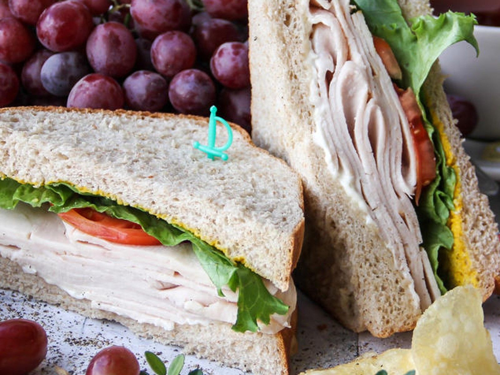 Order Smoked Turkey Sandwich food online from Cafe At Pharr store, Dunwoody on bringmethat.com