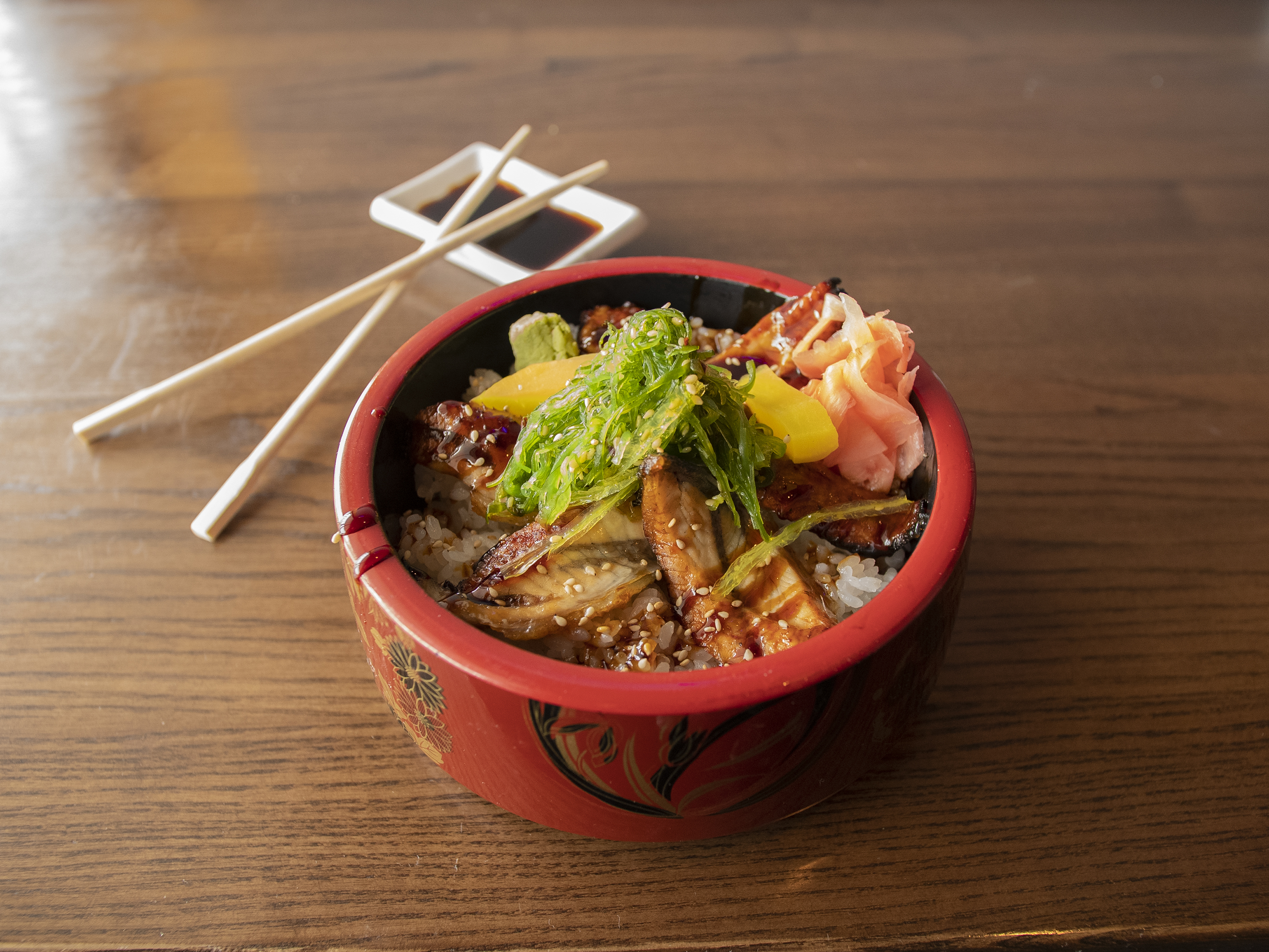 Order D8. Unagi Don food online from Tokyo Japanese Steakhouse store, Salem on bringmethat.com