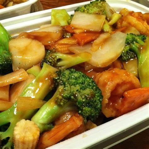 Order 112. Shrimp with Chinese Vegetables food online from Taste of Asian store, Lodi on bringmethat.com