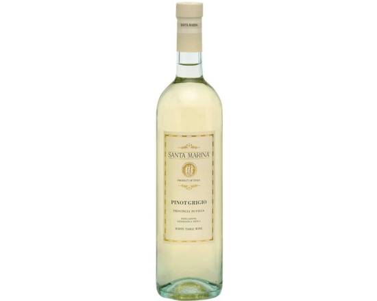 Order Santa Marina Pinot Grigio, 750mL wine (12.0% ABV) food online from NEWBRIDGE WINES & SPIRITS CORP store, Levittown on bringmethat.com