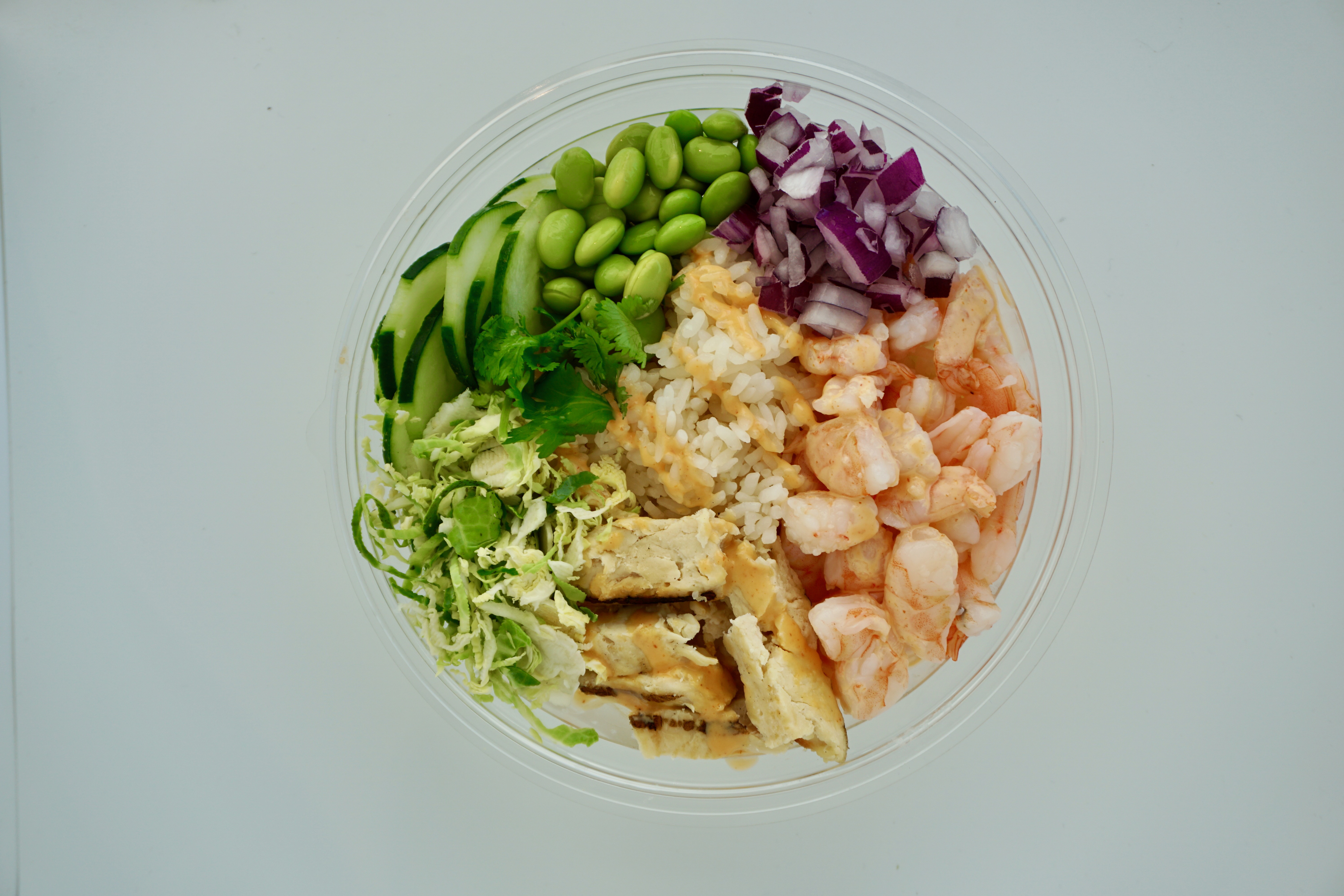 Order Chicken & Shrimp Bowl food online from Koibito Poke store, Gilbert on bringmethat.com