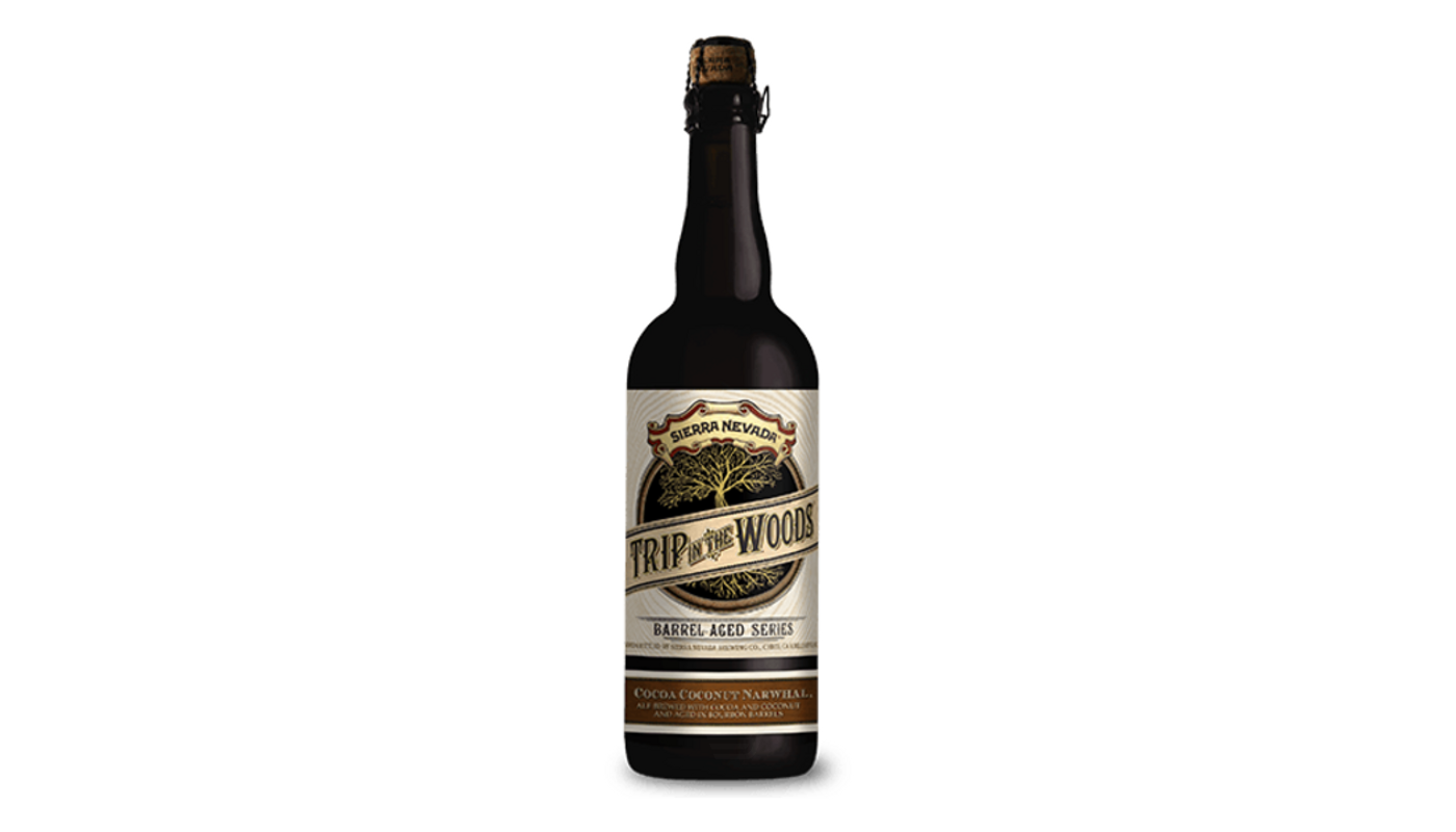 Order Sierra Nevada Trip In The Woods Cocoa Coconut Narwhal 750ml Bottle food online from Spikes Bottle Shop store, Chico on bringmethat.com