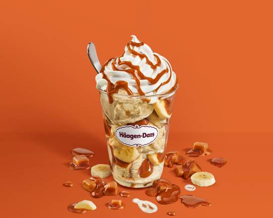 Order Dulce de Leche Split Dazzler Sundae food online from Haagen Dazs store, Danbury on bringmethat.com