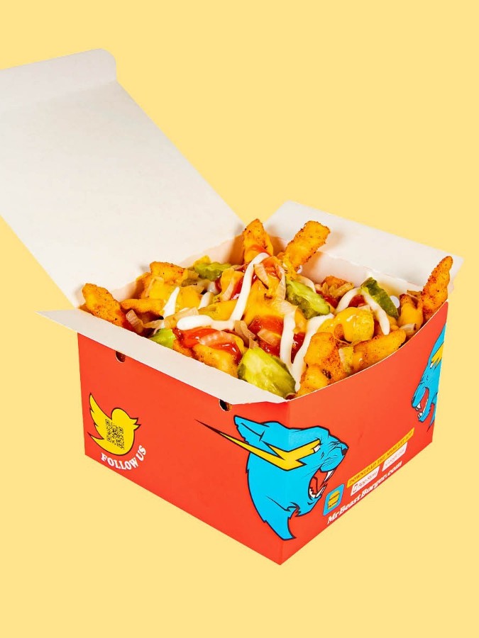 Order Beast Style Fries food online from Fast Burger store, Los Angeles on bringmethat.com