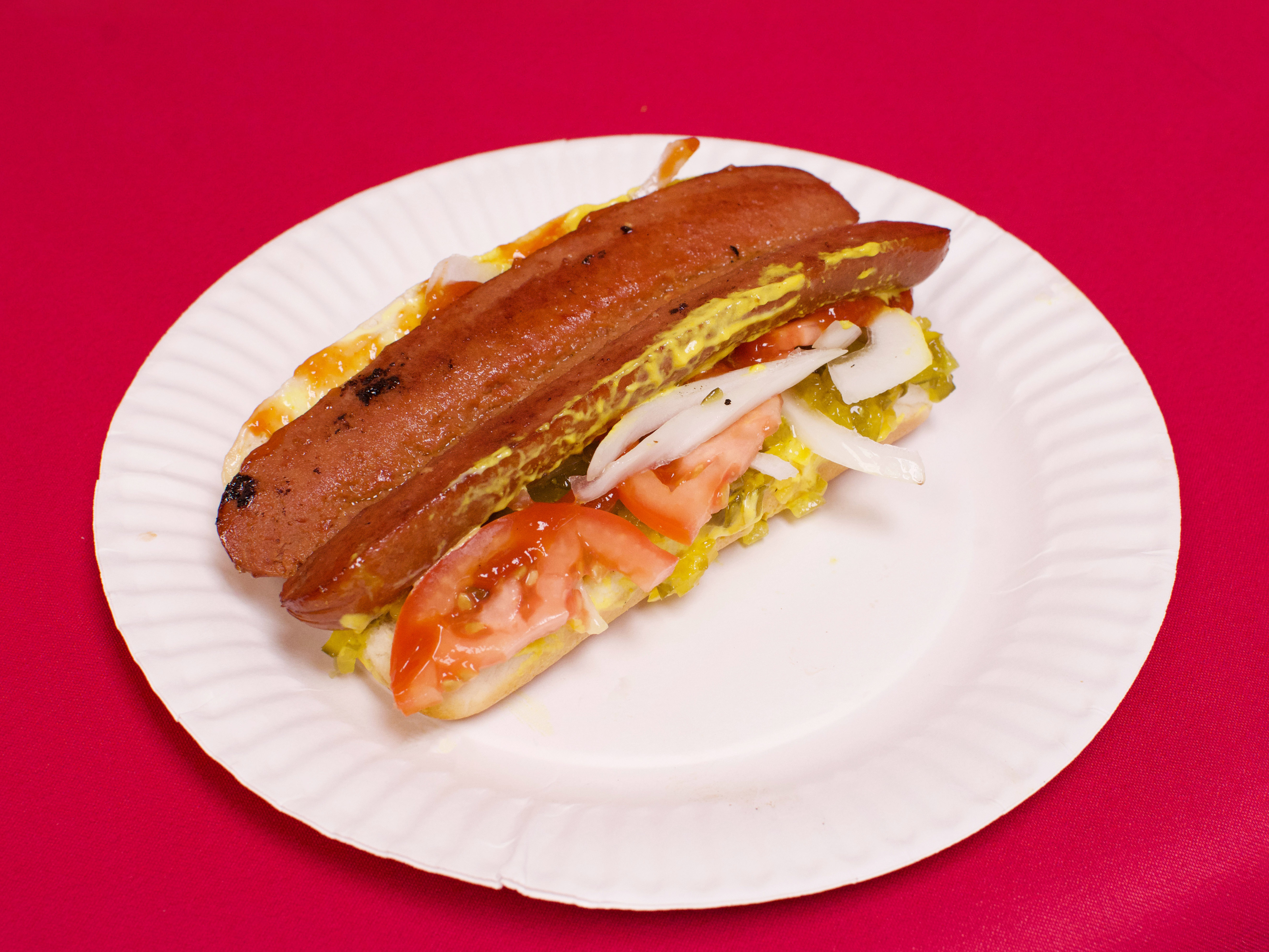 Order Nathan’s Grilled Hot Dog food online from Mario's Pizza House store, Arlington on bringmethat.com