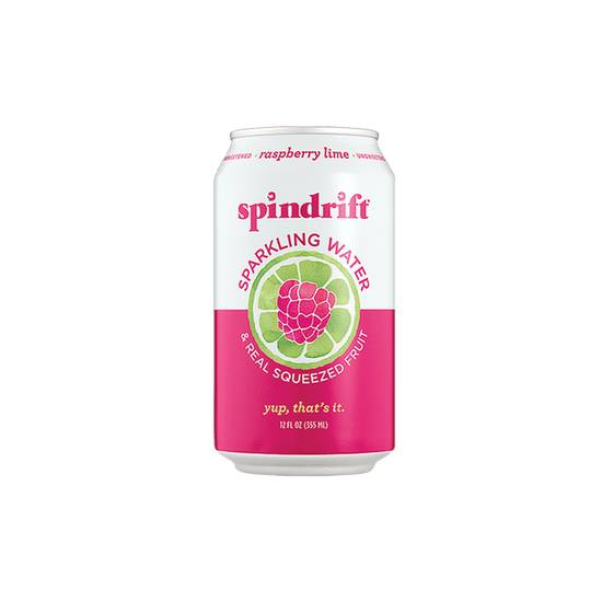 Order Spindrift® Raspberry Lime food online from Rotisserie Roast store, Chicago on bringmethat.com