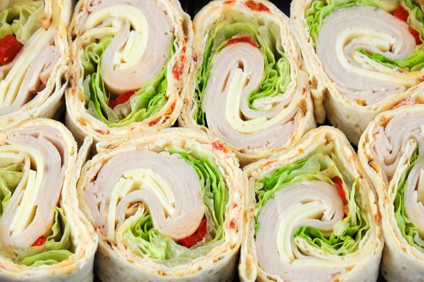 Order Roasted Turkey Wrap food online from West Bank Gourmet Deli store, New York on bringmethat.com