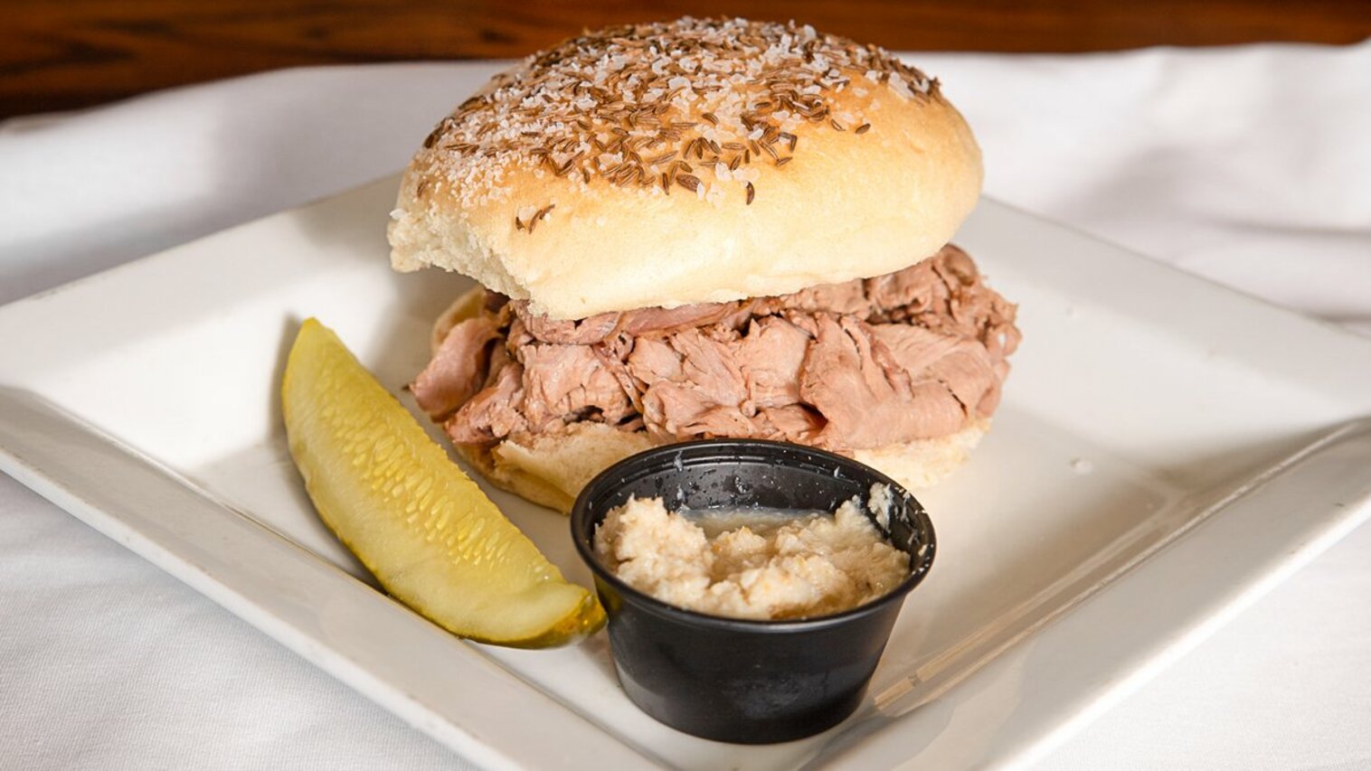 Order Roast Beef on Weck food online from Anchor Bar store, Williamsville on bringmethat.com