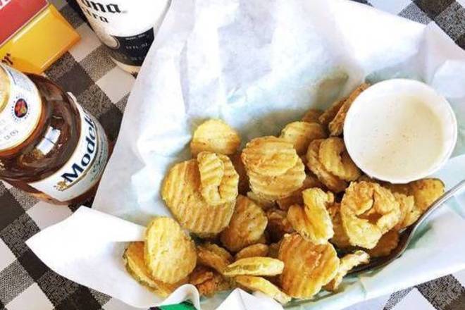 Order Fried Pickles food online from Flying Fish - Memphis store, Memphis on bringmethat.com