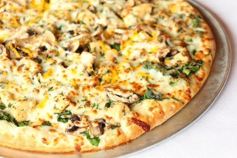 Order Graces Alfredo Pizza - Small food online from Palios store, Azle on bringmethat.com