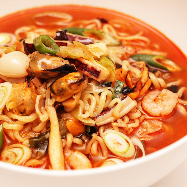 Order Spicy Seafood Noodle Soup food online from Yummy Panda store, Fontana on bringmethat.com