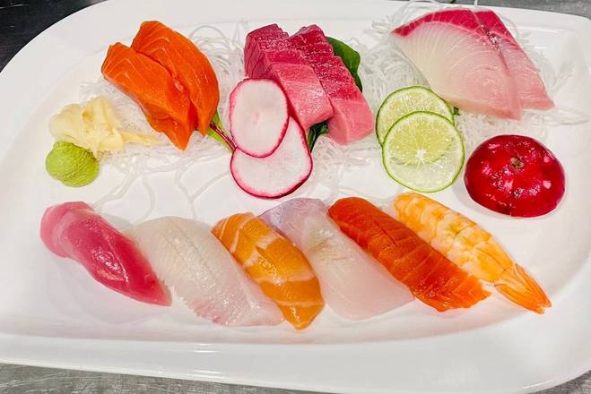 Order Sushi Sashimi Combo   food online from Nori Sushi store, Federal Way on bringmethat.com